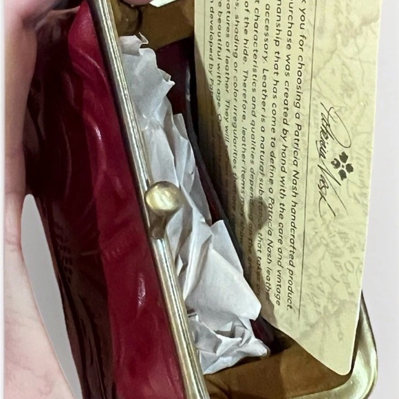 Patricia Nash Res Tooled Leather Coin Purse NWT - Picture 2 of 3